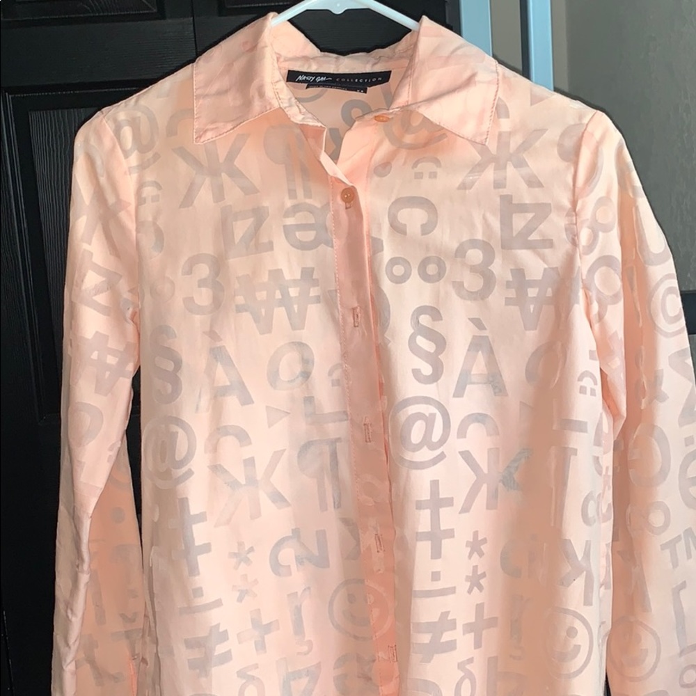 Nasty gal long sleeve button down shirt